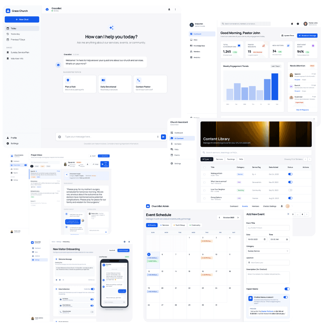 AI Ministry Assistant - 24/7 Digital Shepherd