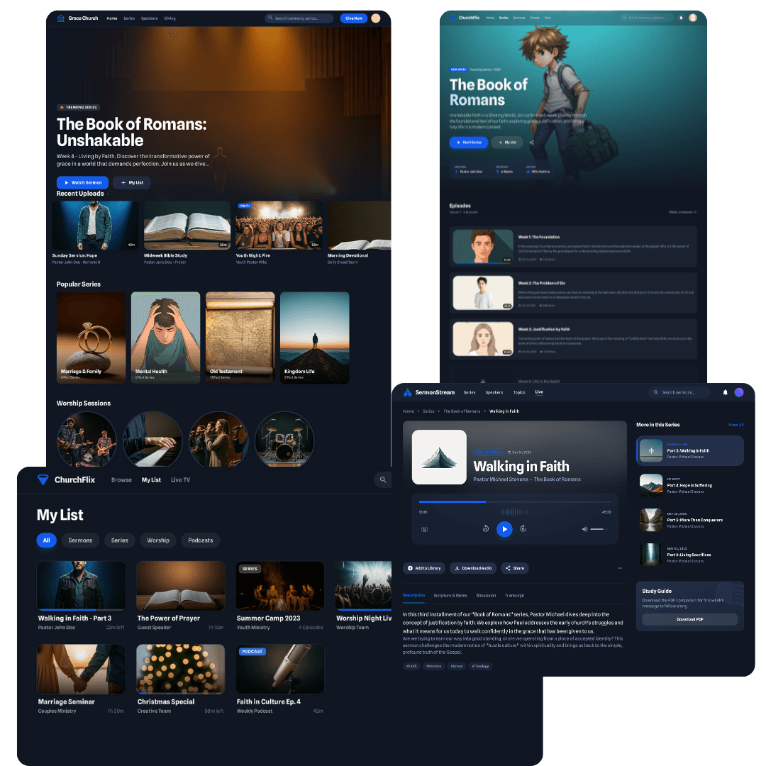 Live Streaming & Media Hub - Own Your Platform